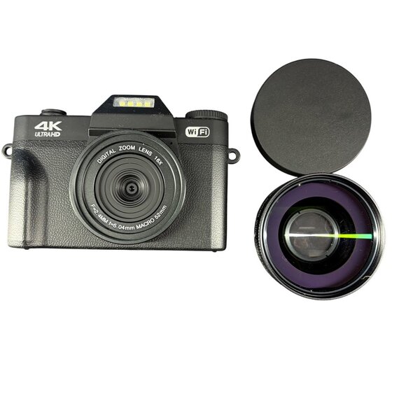 4K Ultra HD Digital Camera With WiFi 16X Zoom Lens UHD-WX01-WX02 For Photography - Picture 5 of 10